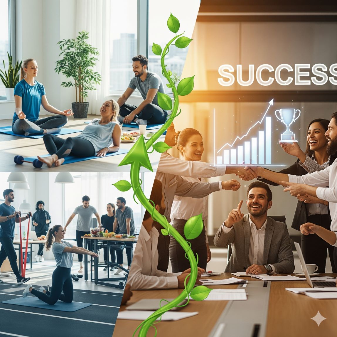 The ROI of a Healthy Team: How a Startup Improved Morale and Reduced Turnover with a Custom Wellness Program